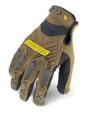 Ironclad Impact Glove, Large, Brown