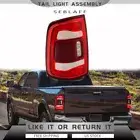 Tail Light Fit For 2019-22 Dodge Ram 2500 w/o Blind Spot LED Red Rear Left Side