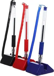FOYTOKI Reception Desk Counter Pens Signature Pen Base Office Desk Accessories