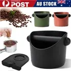 Espresso Coffee Knock Box Container for Coffee Grounds with Removable Knock Bar