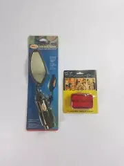 Bell Smart View Extra Wide Deluxe Bar End Bike Mirror and Flashing Safety Light