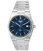 Tissot PRX T-Classic Swiss Made Quartz Stainless Steel Blue Dial 100M Mens Watch