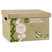 5pc Marbig Standard Document/Binder Filing Archive/Storage Organiser Box
