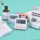 LCD Digital Display Kitchen Timer Stopwatch Alarm Clock With Flashing Light