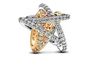 PANDORA CHARMS Mod. SPARKLING CROSSOVER STAR