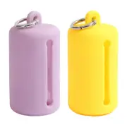 Pet Dog Waste Poo Garbage Dispenser Box Clean Up Bags Holder Case With Lock