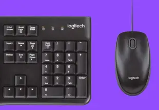 羅技MK120USB有線鍵盤滑鼠組-鍵盤中文繁體 (9.4折)