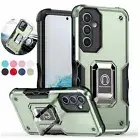 Fr Samsung Galaxy A73 A54 A35 A23 A16 Magnetic Shockproof Ring Stand Rugged Case