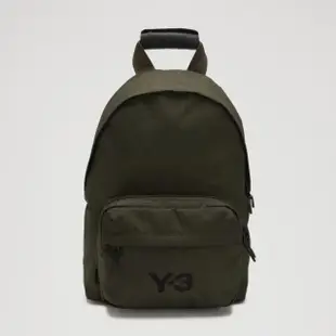 【Y-3 山本耀司】Adidas TECH BACKPACK 帆布後背包 叢林綠(HR8454)