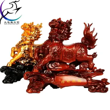 龍置物，古銅製，鎮宅，辟邪，緣起物，重約1300克。 漢代筆記vol.4 戴潤齋（J.T.Tai）青銅辟邪：弗里爾博物館所藏