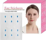 Ear Sticker Set - 15/30 Pairs of Invisible Ear Straps | Transparent, Painless Silicone Ear Stickers for Large Ears | Double-Sided, Waterproof, & Skin-Friendly | Suitable for Men & Women