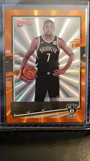 2020-21 Donruss Panini Kevin Durant Orange Laser