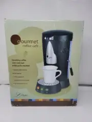 Lexxus Gourmet Coffee Cafe Single Cup Coffee Maker Machine Brand New Open Box