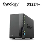 全新 SYNOLOGY群暉科技 DS224+ 2BAY NAS網路儲存  另可搭配硬碟