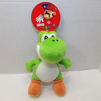 New w/ Tag Super Mario Green Yoshi Plush 8" Stuffed Animal Nintendo 2012 Goldie