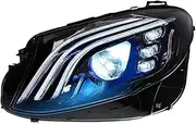 2 PCS Car Lights automotive Parts Compatible for Benz W213 E200 E260 E300 2016-2020 Head lamps LED Headlight LED Dual Projector Goods