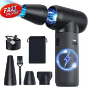 Compressed Air Duster, 180000RPM Jet Blower, 3-Speed Electric, No Canned Air