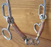 Bit - BRS D-Lite wi/Copper Wrapped Bars and Dog Bone