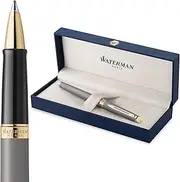 [Waterman] Hémisphère Rollerball Pen | Stone Grey (The Understated Edit Collection) | Fine Point with Black Ink | Gift Box