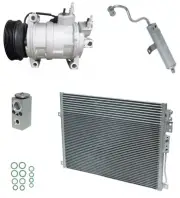 NEW RYC AC Compressor Kit W/ Condenser EB95A-N Fits Jeep Commander 5.7L V8 2006 (for: Jeep)