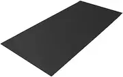 Exercise Equipment Mat | Non Slip Fitness Mat - Exercise Mats for Trainer Hardwood Floor Carpet Protection Workout, Indoor Cycling, Stationary & Spin