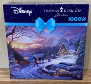 Thomas Kinkade Disney Cinderella Bringing Home the Tree Puzzle Brand New!