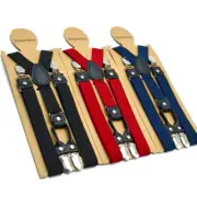 Suspenders Men Classic Pants Strap Y Back 120cm Casual Retro Trouser Braces 4 Cl