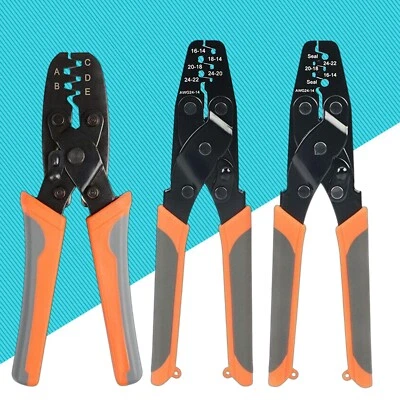 Non Insulated Open Barrel Terminal Crimp Tool - Wire Crimper IWS-1424A/IWC-1424B