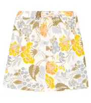 [The New Society] The New Society Gianni floral linen and cotton shorts Y 14 multicoloured