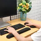 Keyboard+Mouse Set Mouse Pad Wrist Support Cushion Wrist Arm Rest Memory Foam