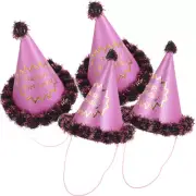 4PCS Birthday Party Hats Birthday Crowns Kids Birthday Party Favors