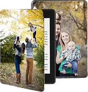 Custom Picture Cover for 6" Kindle Paperwhite (10th Generation-2018), Personalized Photo Protective Case with Auto Sleep/Wake, Design Your Own Soft Case