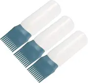 WRITWAA Curly Hair Bottle Oil Comb Applicator Hair Dye Dispenser Root Applicator Comb Plastic