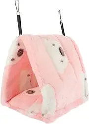 DRESSOOS Cotton Nest for Hamsters Hamster Bed Chinchilla House Bunny Home Comfortable Pet