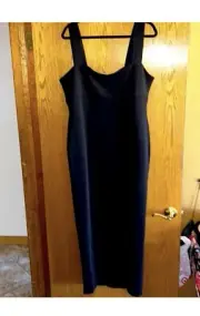 ASOS GORGEOUS BLACK DRESS WITH SIDE SPLIT. NWT. Originally $64