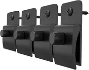 4pcs Wall Clip Quilts Quilt Hook Mounted Clothes Rack Clothing Hangers Coat Hangers Area Rugs Clothes Racks Clothes Hanging Rack Quilt Wall Hanger Plastic Black