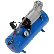 150psi 12V Air Compressor with 6 Liter Tank Tyre Inflator Pump for Air Horn Trai