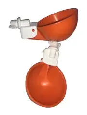 6 Chicken Watering Cups Poultry Drinker Waterer Duck Geese Turkeys Quail