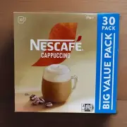 Nestle Nescafe Cappuccino Value Pack 30 Sachets (exp 06/25)