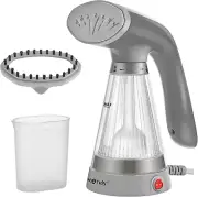 Tidysteam Handheld Garment Steamer with Stainless Steel Steam Plate, 600 Watts