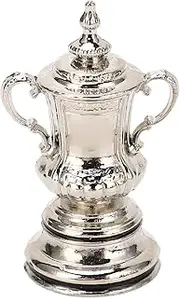 Leopacat Football Trophy, Mini Soccer Game Trophy Cup Award, High Simulation Metal Decor Awards Trophies Prizes for Table Bedside Bookshelf Living Room Sports Tournaments Competitions