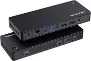 WAVLINK USB 4 Docking Station 40Gbps 96W Charging Dual Monitors w/2X DisplayPort