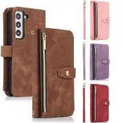 Flip Zipper Leather Wallet Phone Case for Xiaomi 13T Pro Redmi Note 13 14 Pro +
