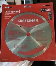 Craftsman 7 1/4" 140T Plywood OSB Carbon Steel Saw blade - new