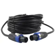 Audio DJ 50 Feet Amplifier Amp Cable to Speaker Audio Male to Male Speakon Cable