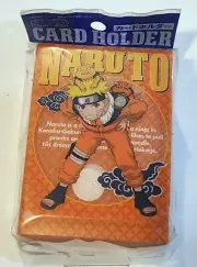 Ensky NARUTO UZUMAKI/Sasuki Trading Card DECK BOX Holds 60 Cards From Japan
