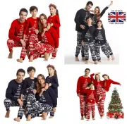 Family Matching Christmas Pyjamas - Adult Kids Nightwear Cotton Pajamas Pj's Set