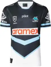 Cronulla Sharks 2025 NRL Mens Away Jersey Sizes S-7XL BNWT