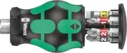 Wera Stubby Screwdriver 008874 Kraftform Kompakt Magazine 2 - 6 Pieces