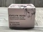 CRABTREE & EVELYN EVELYN ROSE Hydrating Glow Face Moisturiser 0.33 Fl Oz NEW NIB